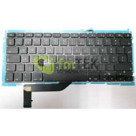 TECLADO APPLE MACBOOK A1398 - NEGRO TECLADO APPLE MACBOOK A1398 - NEGRO