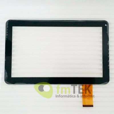 TOUCH SCREEN DH-1033A1-PG-FPC 124 -10.1" - PRETO