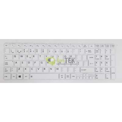 TECLADO TOSHIBA SATELLITE C55-C | L50-B | L55-B | L50-C | P55W-C | S50-B | S50D-B | S50DT-B | S50T-B | L70-C - BLANCO
